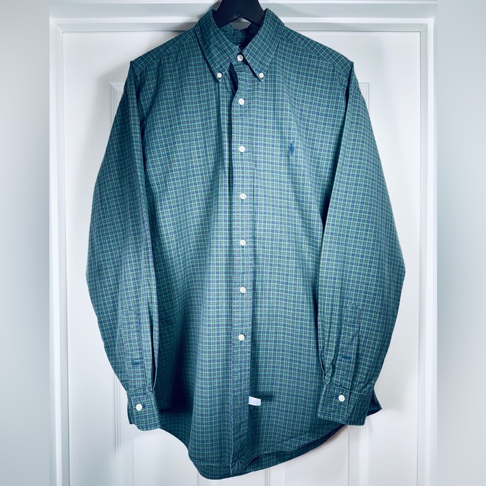 Ralph Lauren Multicolor Plaid Button Down Shirt